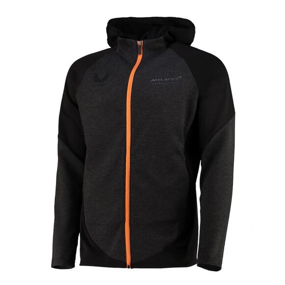 McLaren x Castore F1 Team Active Dualbrand Softshell Hooded Jacket 3X Racing - Picture 1 of 9